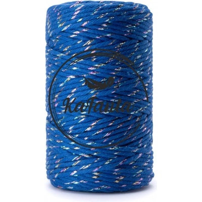 Macrame priadza Kafanta Premium 2mm/50m - Blue Rainbow