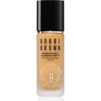 Bobbi Brown Weightless Skin Foundation SPF15 dlhotrvajúci make-up s hydratačným účinkom Golden Honey 30 ml