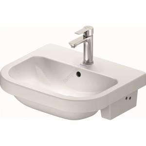 Duravit 24035500002 - Вграден умивалник D-CODE 55x45, 5 см керамика/лъскаво бяло (DA0052)
