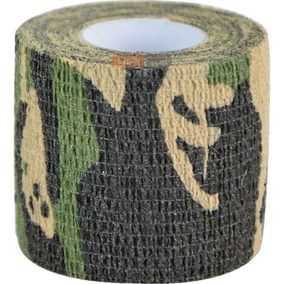 Mil-Tec maskovacia páska 5 cm x 4,5 m woodland