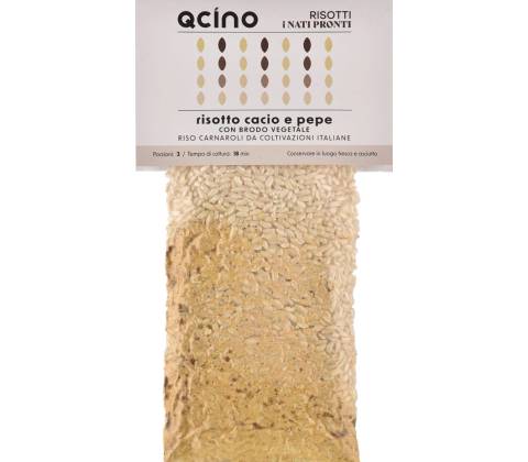QCino Risotto Cacio e Pepe 250 g