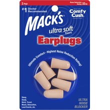 Mack's Ultra Soft Ultra mäkké štuple do uší 3 páry