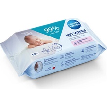 Canpol babies Detské vlhčené obrúsky 99% vody 60 ks