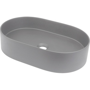 Deante Silia 55x35 cm metallic grey (CQS_SU6S)