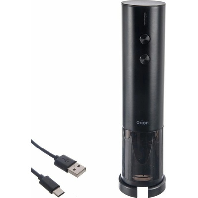 ORION Vývrtka UH/nerez elektr. USB akumulátorová s LED osv.