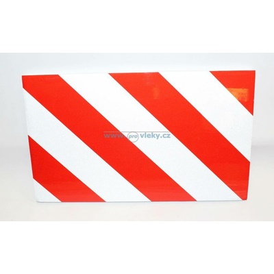 Tanatech Reflexní tabule červenobílá 20x33cm