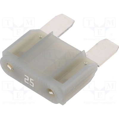 LITTELFUSE 0299025.TXN Pojistka: tavná; 29mm; automobilová; 25A; 32VDC; MAXI; MAXI