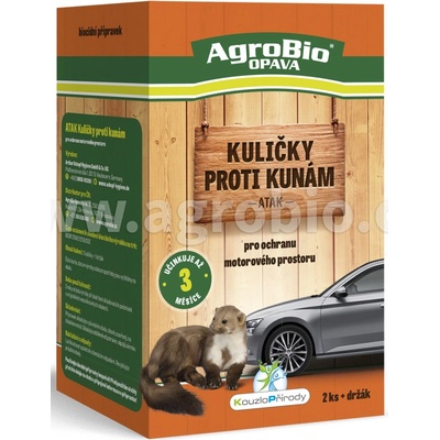 Guličky proti kunám AgroBio Atak 2ks