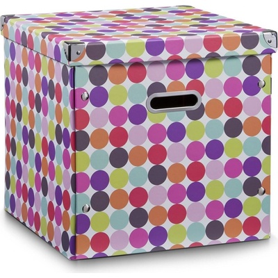 ZELLER Box pro skladování barva bílá 35 l