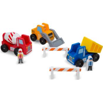 Image 1 of Melissa & Doug Игрален комплект Melissa & Doug - Дървени превозни средства (10656)