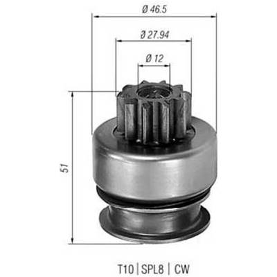 MAGNETI MARELLI Pastorek, startér 940113020178