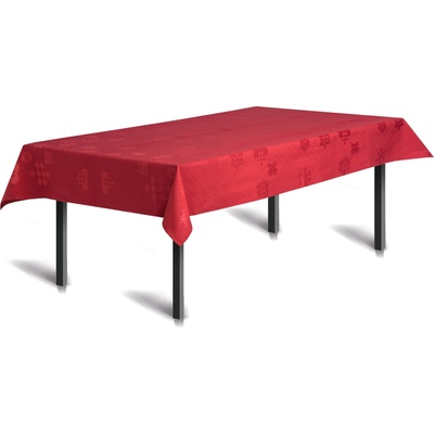 Rosendahl Покривка за маса Natale Damask 150 x 220 см червена (607471)