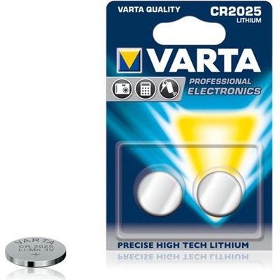 Varta CR 2025 2ks 6025101402