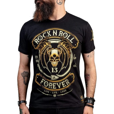 WORNSTAR Мъжка тениска WORNSTAR - Rock N Roll Forever - WSTM-RNR4VR