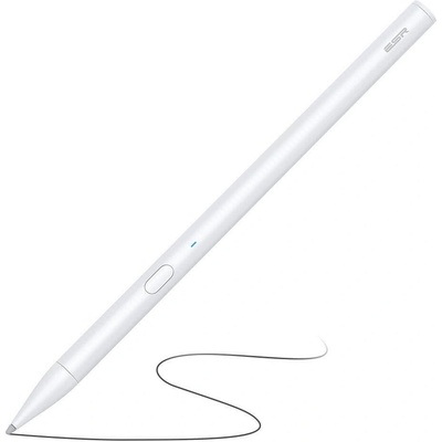 Професионална писалка за iPad (модели 2018-2021) - ESR Digital Stylus Pen Plus (microUSB port) (бял) (ME-APP102)