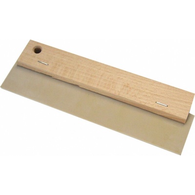 Stierka drevená s bielou gumou 30cm