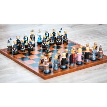 Shakhmaten magazin Шахматен комплект Котки и Кучета