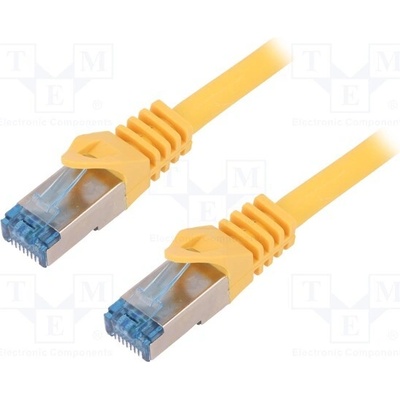 Logilink CQ3047S Patch, RJ45 vidlice,z obou stran, S/FTP, 6a, lanko, Cu LSZH