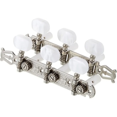 Schaller LNI 1 Baseplate 3 L Nickel Тунинг част за китара (10340163.31.13)