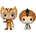 Funko Funko POP! 2-Pack TV: Гръмотевични котки - Уайликат и Уайликит (83776)