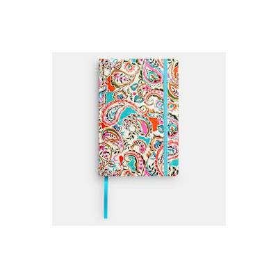 Sentio Бележник с ластик А5, 80л. Paisley Lt Blue