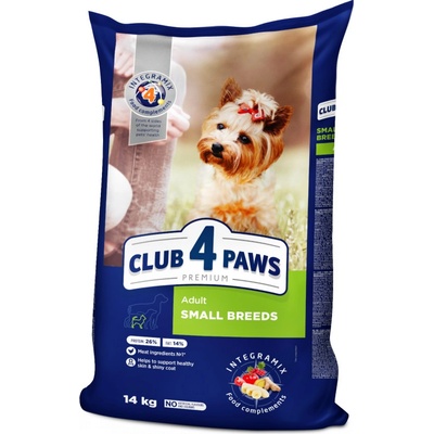 Club4Paws Premium for adult dogs of small breeds 14 kg