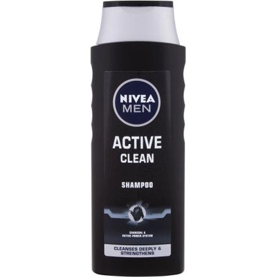 Nivea Men Active Clean 400 ml шампоан за всички типове коса за мъже