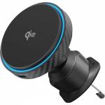 Proove безжична зарядна стойка за кола Graphite Circle Qi2 15W (WHGC15010001)