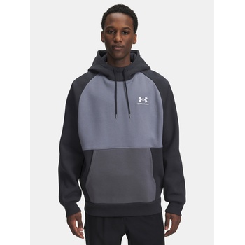 Under Armour Мъжки суитшърт Under Armour UA Icon HW Colorblocked Hdy-GRY Under Armour | Siv | МЪЖЕ | M