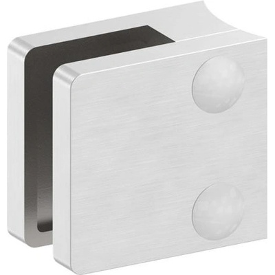 Feldmann 2242-V4A - nerezový držiak skla na rúrku pr. 42,4 mm - model 22, AISI 316 brus