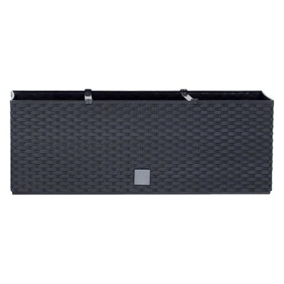 Prosperplast Prosperplast Samozavlažovací květináč Rato Case 51,4 x 19 x 18,6 cm antracit