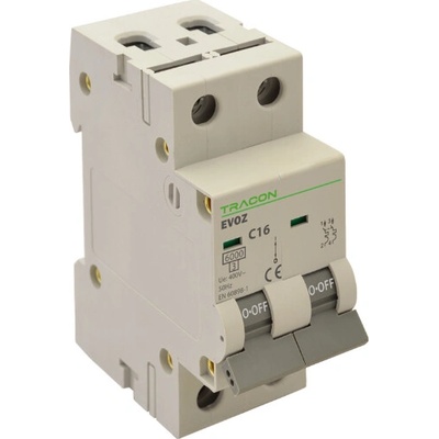Tracon 25A/2P C 6kA EVOZ2C25