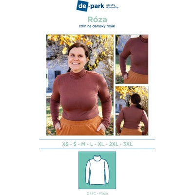 de-park Papírový střih - Róza vel. XS-XXXL – Sleviste.cz