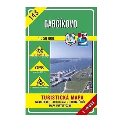Gabčíkovo 1:50 000: 143 Turistická mapa