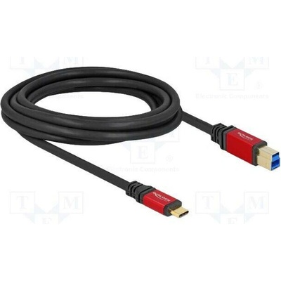Delock 80614 USB 5 Gbps USB Type-C™ samec, na USB Typ-B samec, 3m, černý