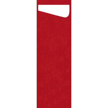 Kapsa na příbor červená Dunisoft® 7 cm x 23 cm