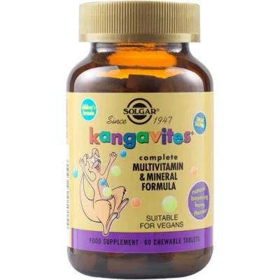 Solgar Kangavites Complete Multivitamin & Mineral, 60 chewable tablets
