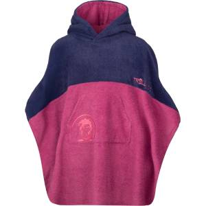Trollkids Детско пончо за сърф Trollkids Kid's Kvalvika Surf Poncho - Mallow Pink / Violet Blue - размер 98 (EU) (750-2499-0111)
