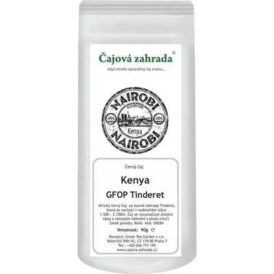 Čajová zahrada Keňa GFOP Tinderet černý čaj 0,5 kg