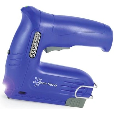 Rapesco Иглов пистолет, акумулаторен, електрически, USB, RAPESCO Germ-Savvy "T12-USB", син 1634 (1634)