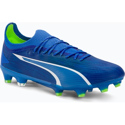 PUMA Мъжки футболни обувки PUMA Ultra Ultimate FG/AG ultra blue/puma white/pro green