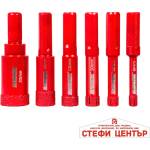 Raider Боркорони Diamond Dry Ø6-20mm Case Set 6 бр (157868) - steficenter