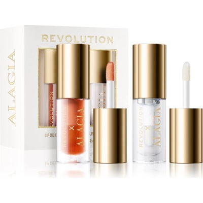 Revolution Beauty X Alagia Dominicana Glow & Sunburn подаръчен комплект за устни
