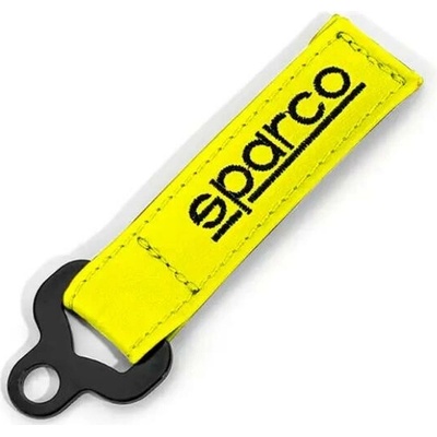 Prívesok na kľúče Sparco v tvare ťažného oka žltá