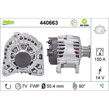 Alternátor VALEO 440663
