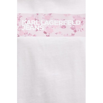 Karl Lagerfeld Jeans Памучна тениска Karl Lagerfeld Jeans (B2W17071)