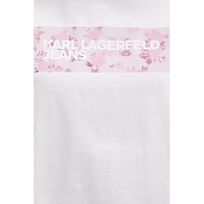 Karl Lagerfeld Jeans Памучна тениска Karl Lagerfeld Jeans (B2W17071)