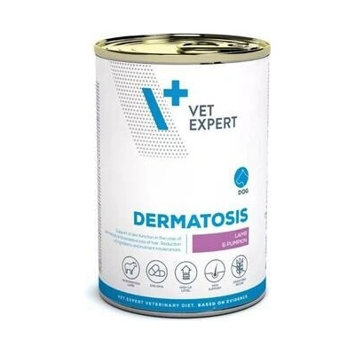 VetExpert Veterinary Diet Dermatosis Lamb and Pumpkin 0,4 kg