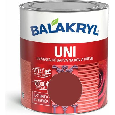 Balakryl Uni lesk 0,7 kg červený