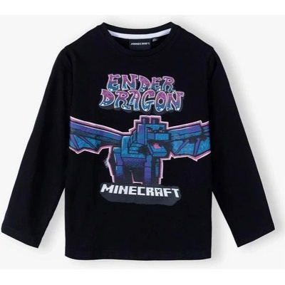 Tričko MINECRAFT dl.rukáv > varianta 215 - černé